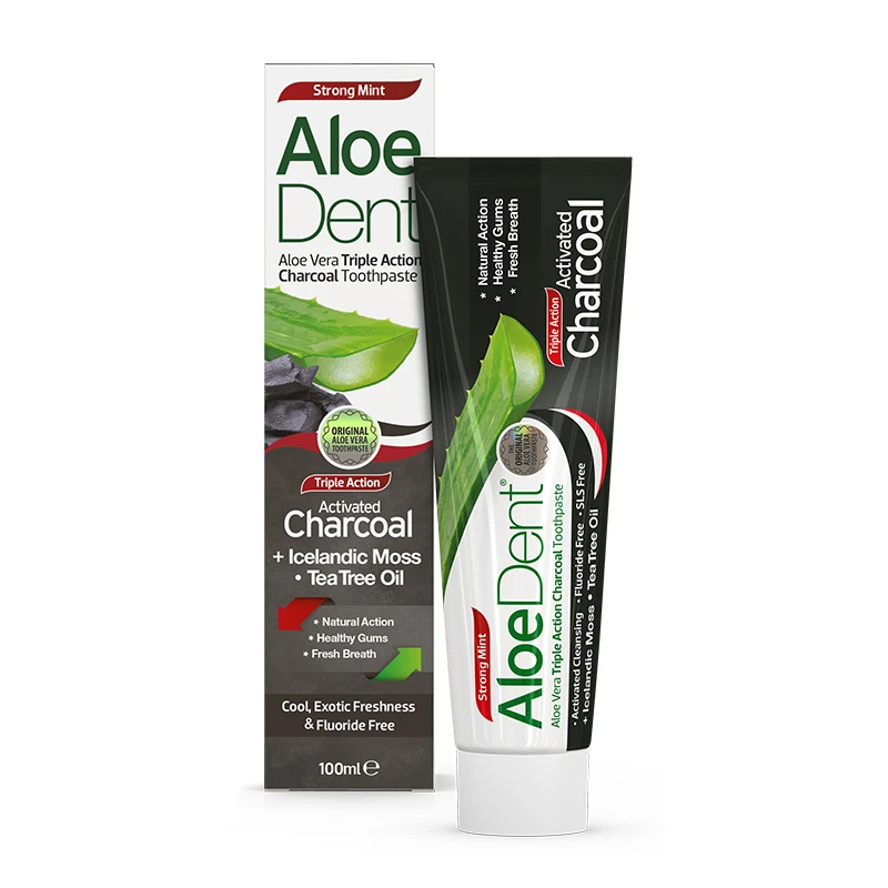 Aloe Dent Charcoal Toothpaste 100ml